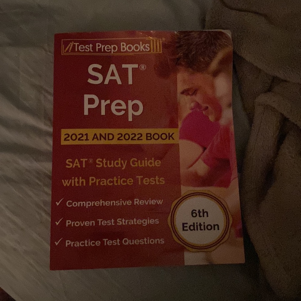 SAT prep book 21/22